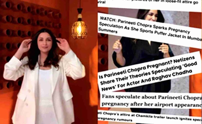 Parineeti's Chic Response To Pregnancy Rumours